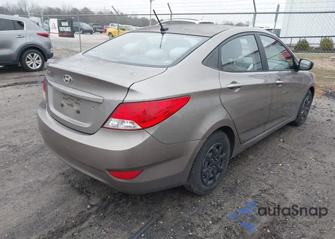 2014 Hyundai Accent Gls z USA, uszkodzony, nr VIN KMHCT4AE7EU690234